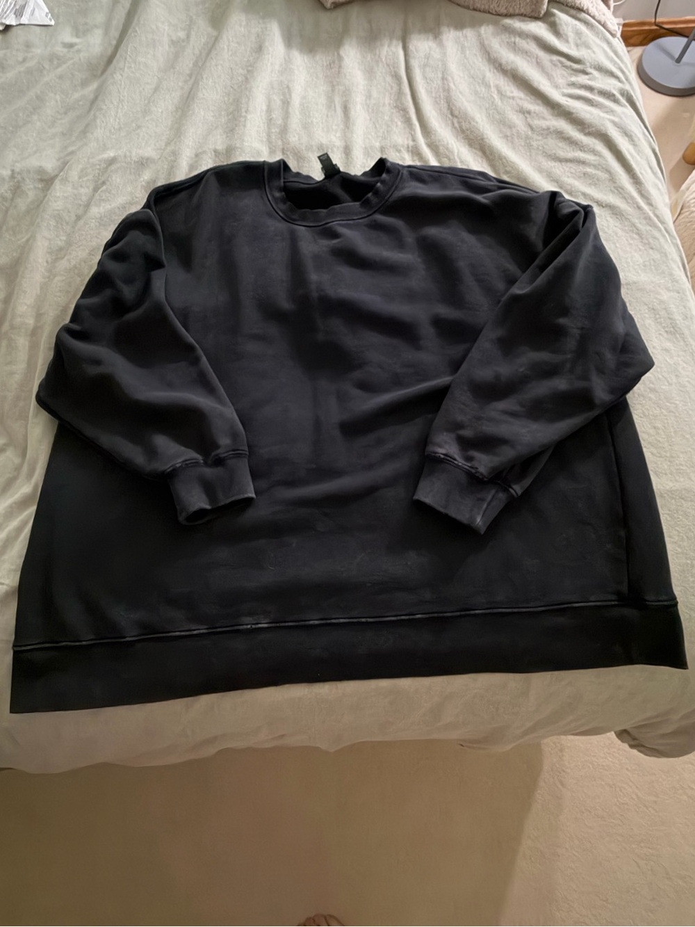 Women's Black Crewneck Sweatshirt Wild Fable